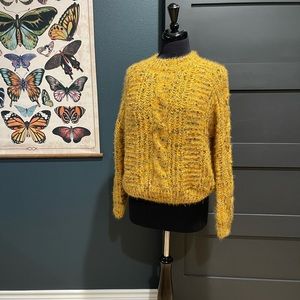Chunky mustard sweater